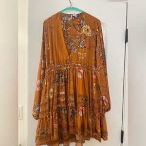 Free People Cherry Blossom Mini Dress